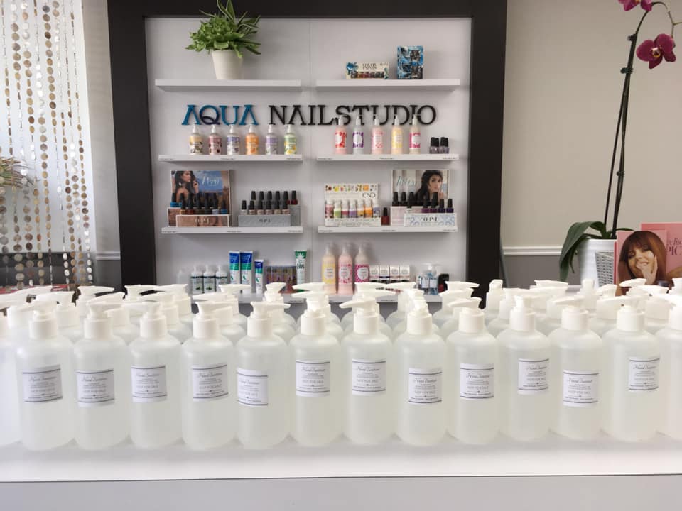 Aqua Nails Own Hand Sanitizer