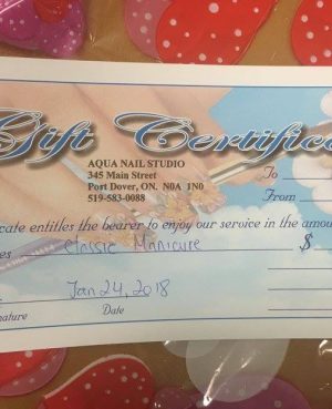 Gift Certificate